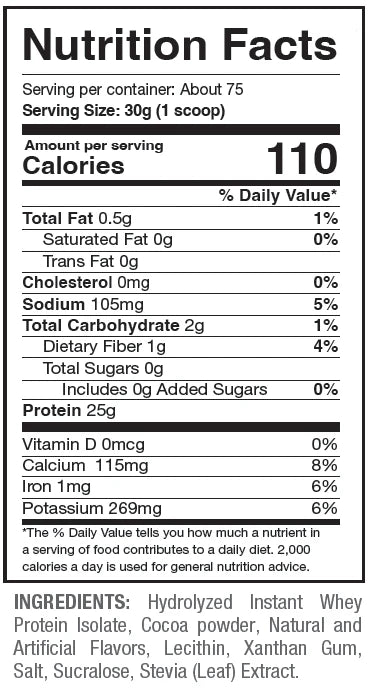 N-ISO Hydro Whey Isolate 1.8lb